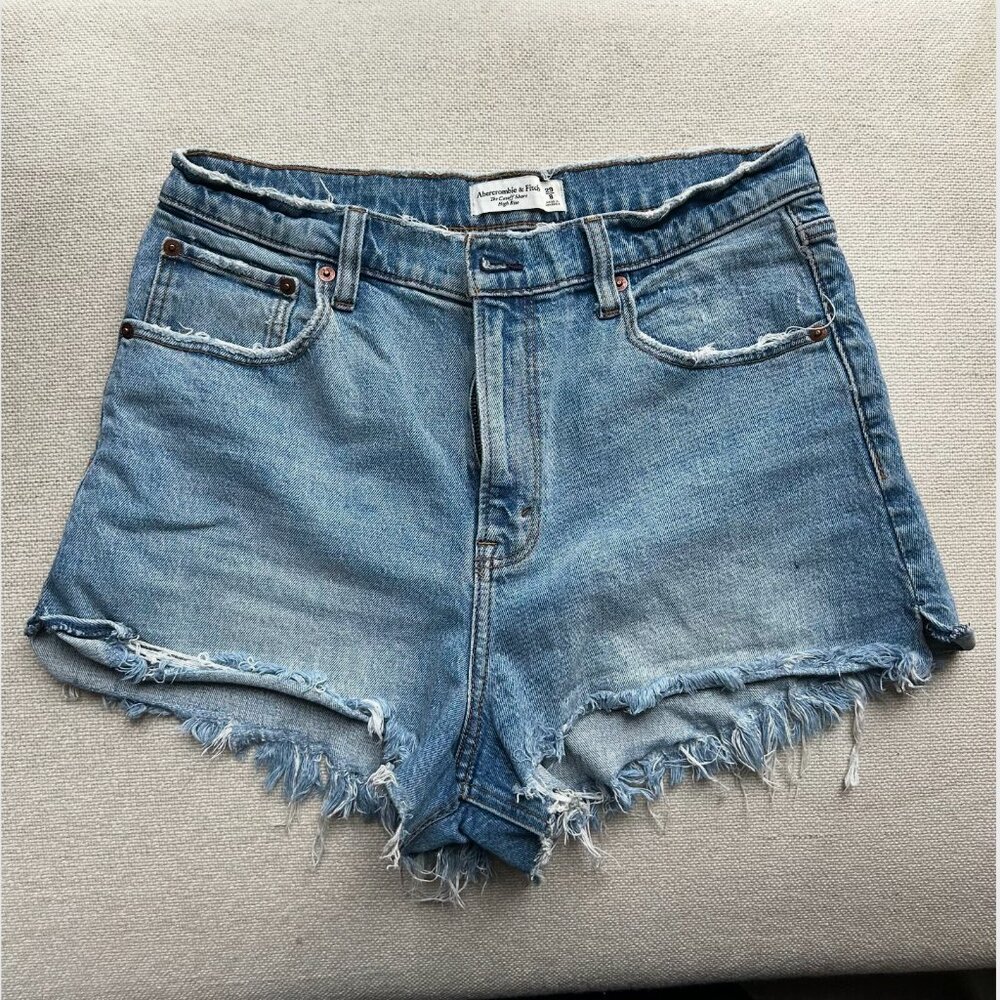 Abercrombie The 90s Cuttoff High Rise Shorts Size 8/29